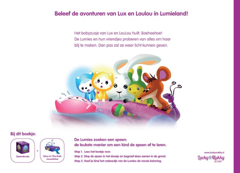 Achterkant van De Lumies
