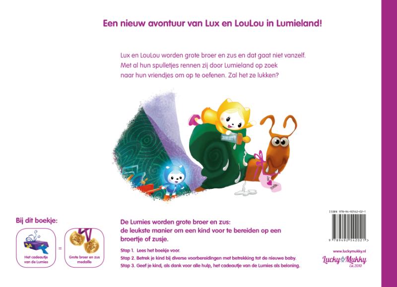 Achterkant van de Lumies