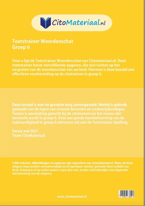 Achterkant van groep 6