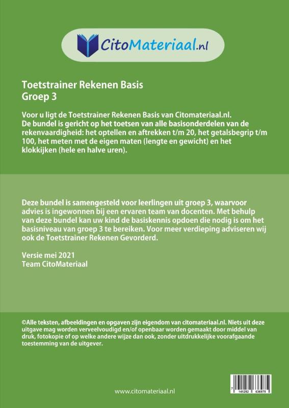 Achterkant van groep 3 basis