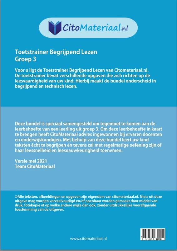 Achterkant van groep 3