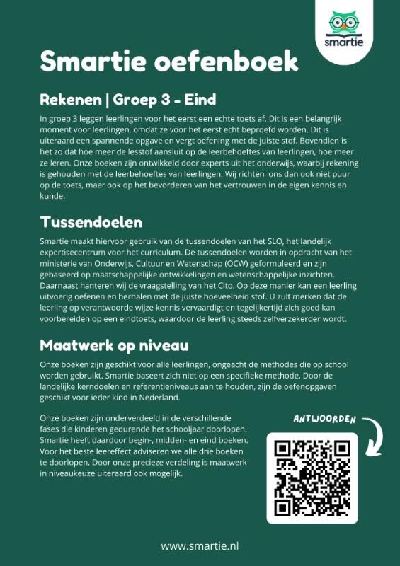 Achterkant van groep 3 - eind