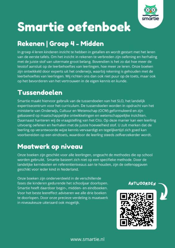Achterkant van groep 4 - midden