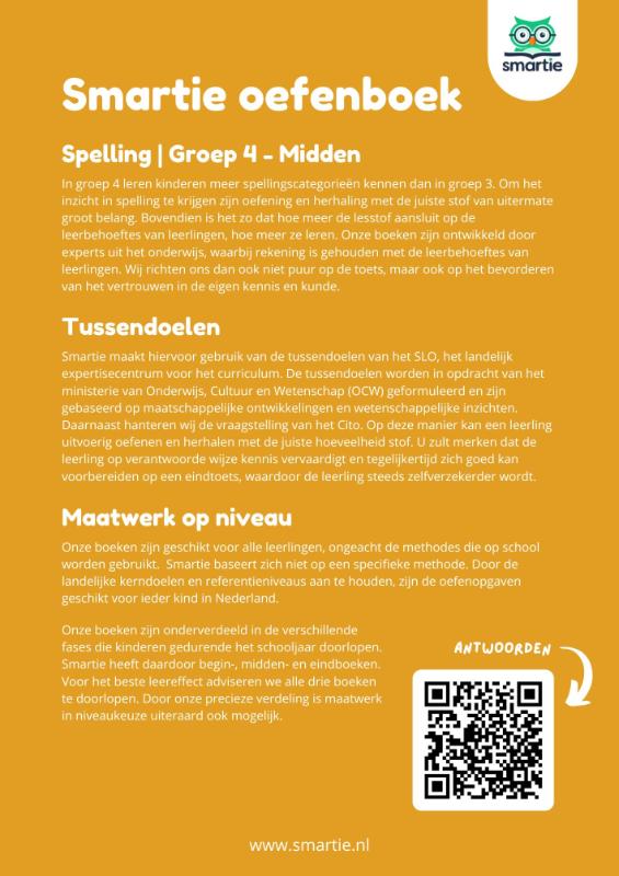 Achterkant van groep 4 - midden