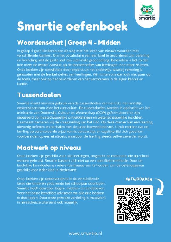 Achterkant van groep 4 - midden