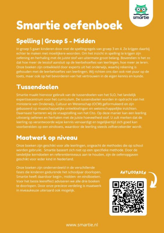 Achterkant van groep 5 - midden