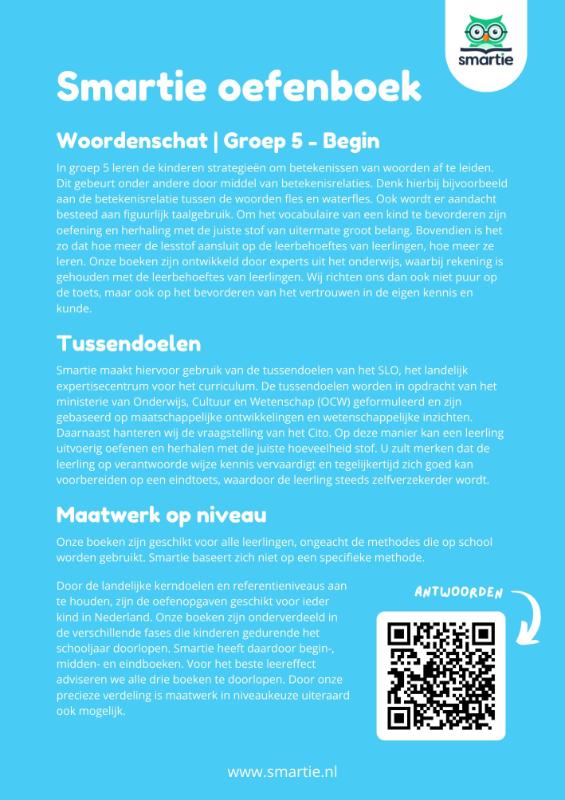 Achterkant van groep 5 - begin