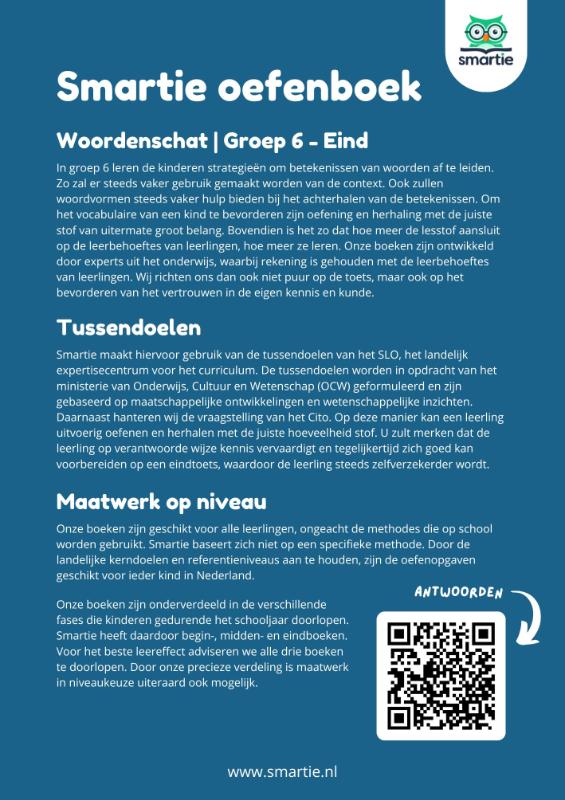 Achterkant van groep 6 - eind