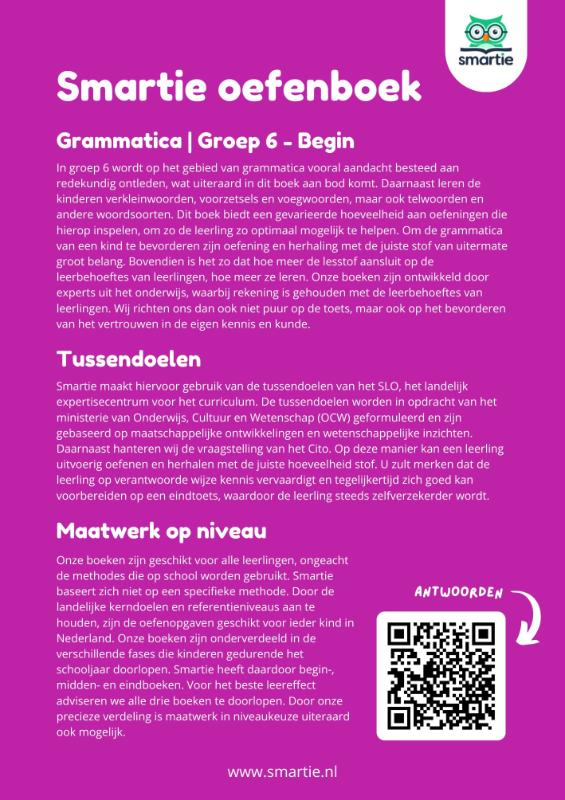 Achterkant van groep 6 - begin
