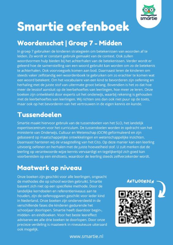 Achterkant van groep 7 - midden