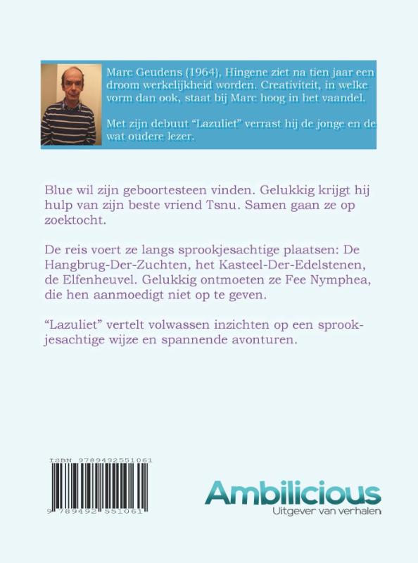 Achterkant van Lazuliet