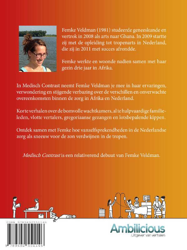 Achterkant van Medisch contrast