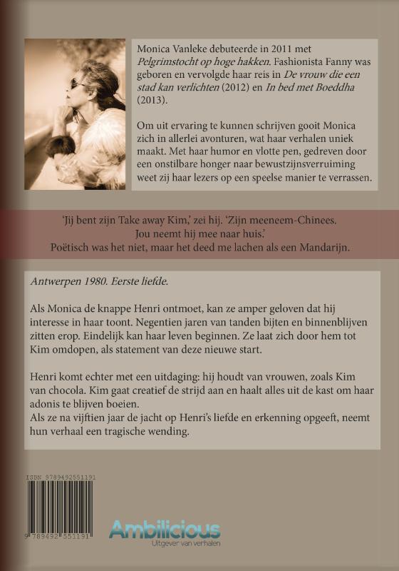 Achterkant van Take away Kim