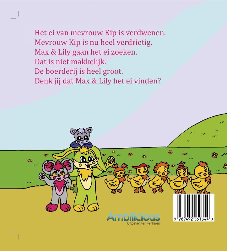 Achterkant van Max & Lily op de boerderij
