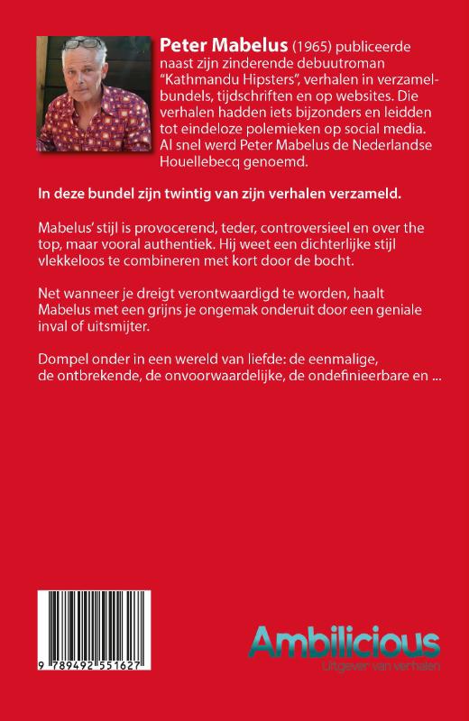Achterkant van Hoe ik liefde vergat te geven