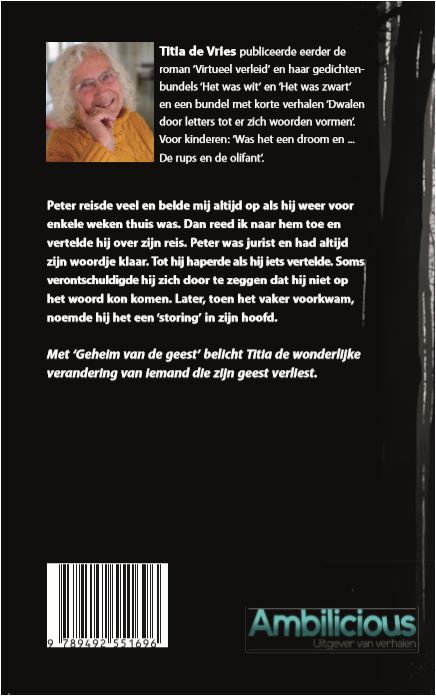 Achterkant van Geheim van de geest