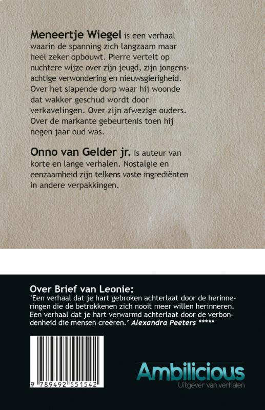 Achterkant van Meneertje Wiegel