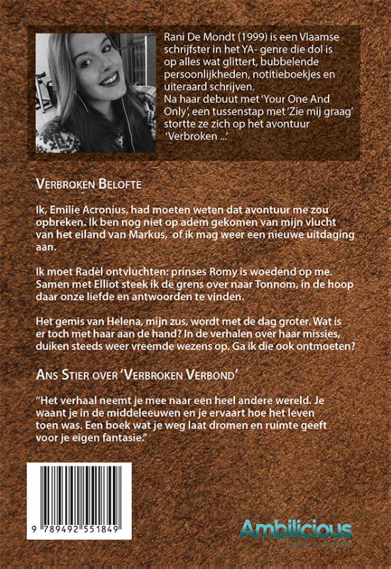 Achterkant van Verbroken Belofte