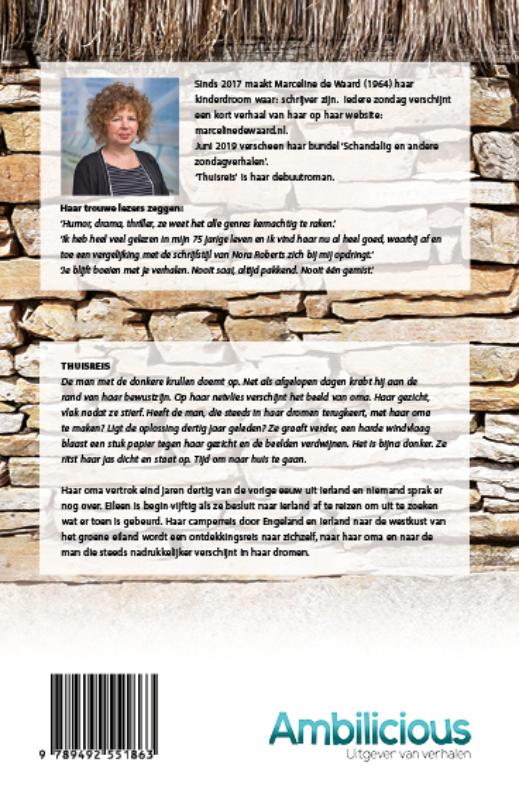 Achterkant van Thuisreis