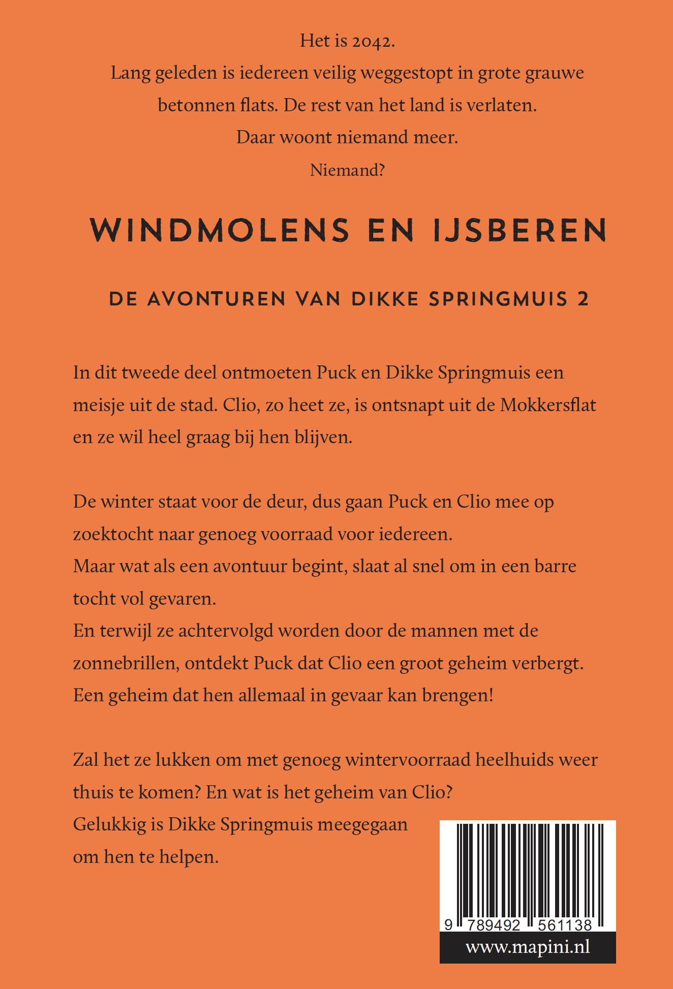 Achterkant van Windmolens en ijsberen