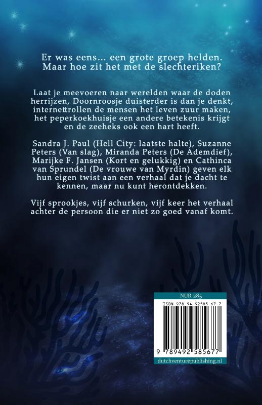 Achterkant van Er was eens