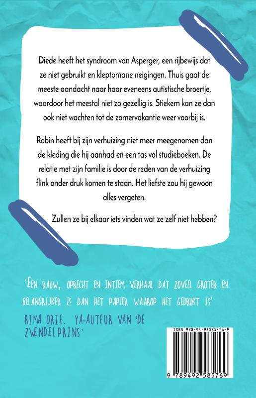 Achterkant van Het museum van gevonden voorwerpen