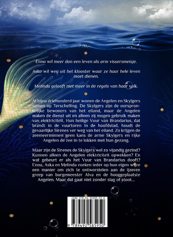 Achterkant van Het licht van Lorelei