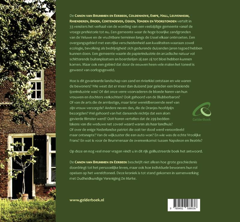 Achterkant van Canon van Brummen en Eerbeek