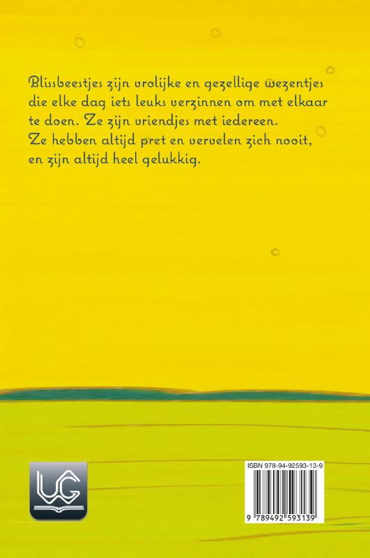 Achterkant van Het land van de Blissbeestjes