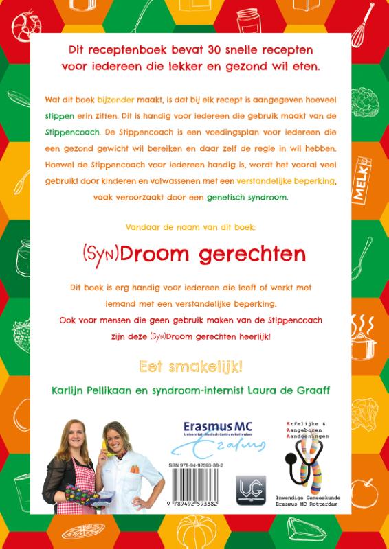 Achterkant van (Syn)Droom gerechten
