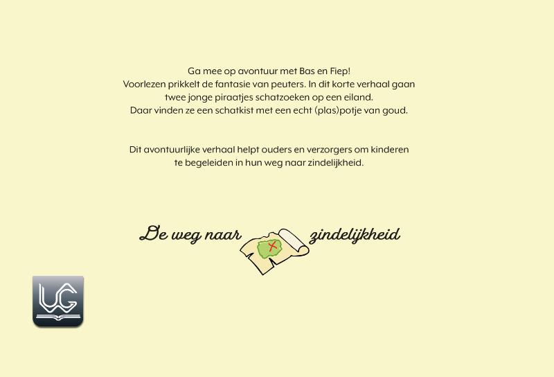 Achterkant van Bas en Fiep vinden een potje