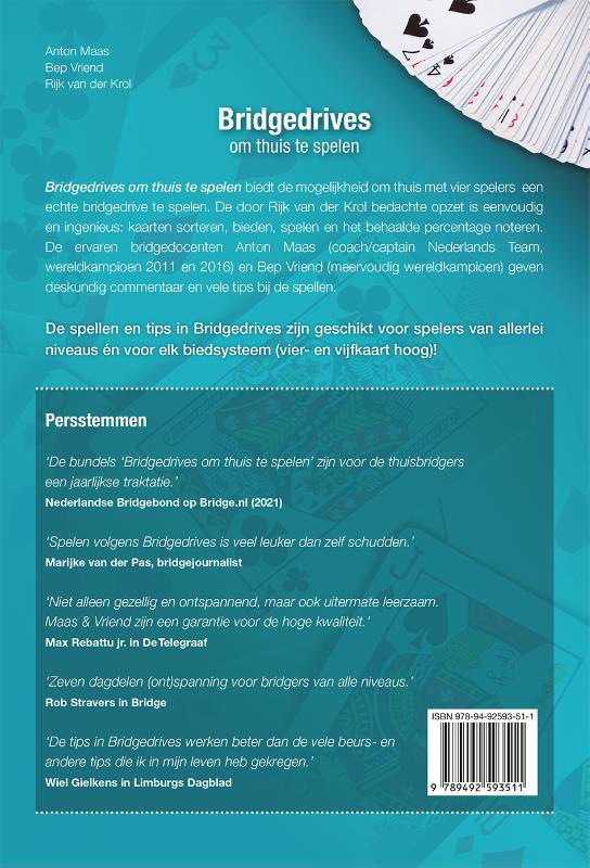Achterkant van Bridgedrives om thuis te spelen