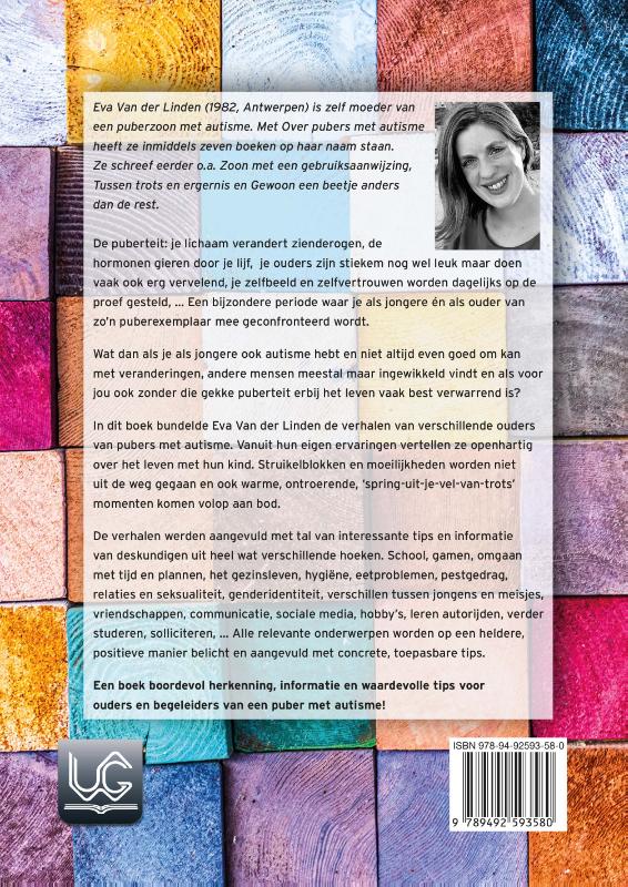 Achterkant van Over pubers met autisme