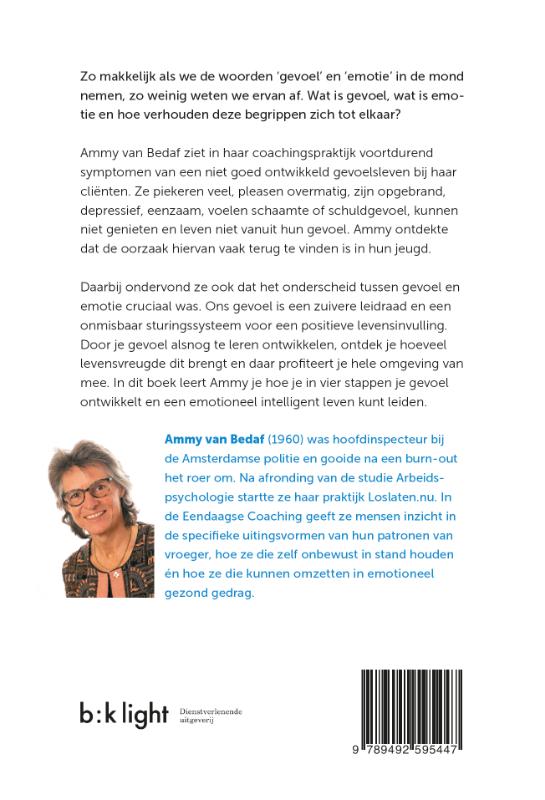 Achterkant van Grip op gevoel en emotie