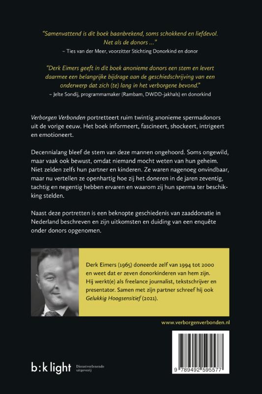 Achterkant van Verborgen Verbonden