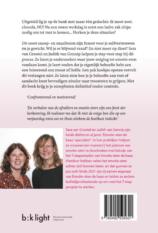 Achterkant van Liefde in plaats van chocola