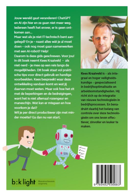 Achterkant van Productiever met ChatGPT