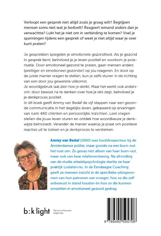 Achterkant van Emotioneel gezond in gesprek
