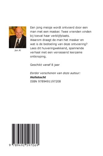 Achterkant van De man met het masker