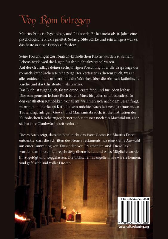 Achterkant van Von Rom betrogen