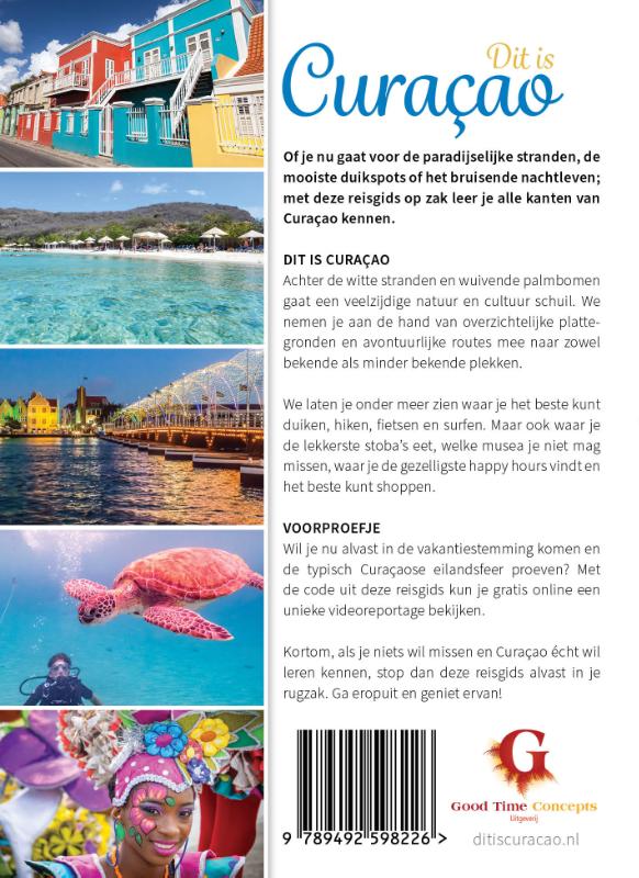 Achterkant van Dit is Curacao 2022