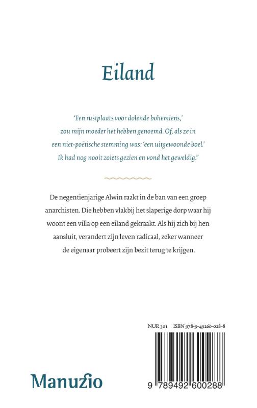 Achterkant van Eiland
