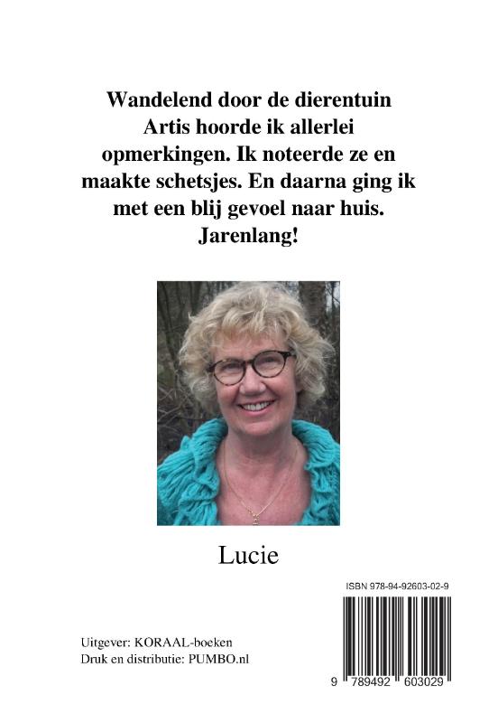 Achterkant van IN DE DIERENTUIN, ELKE DAG EEN LACH
