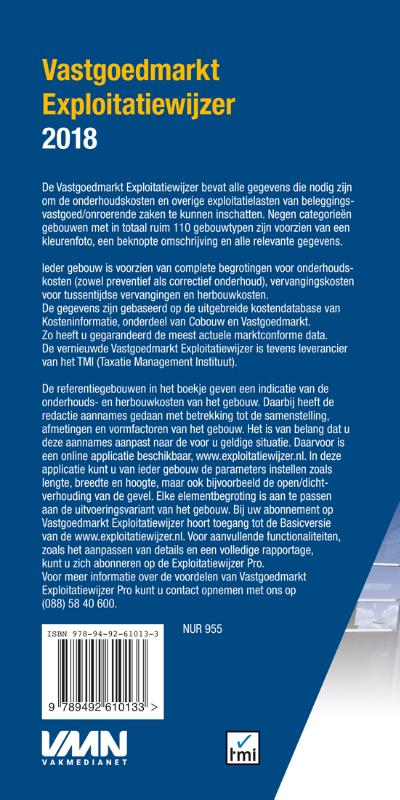 Achterkant van 2018