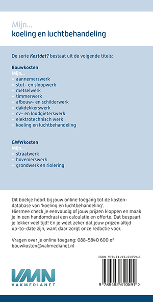 Achterkant van Mijn Koeling en luchtbehandeling