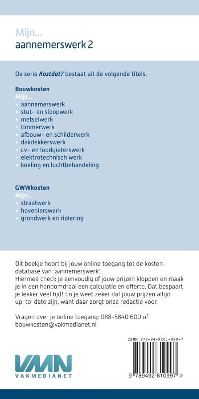 Achterkant van Mijn... aannemerswerk 2 - 2020