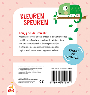 Achterkant van Kleuren speuren