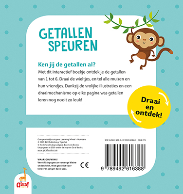 Achterkant van Getallen speuren