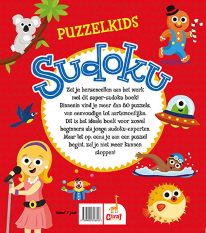 Achterkant van Sudoku