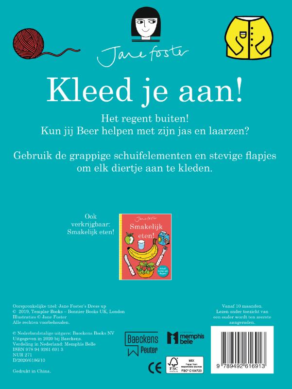Achterkant van Kleed je aan!